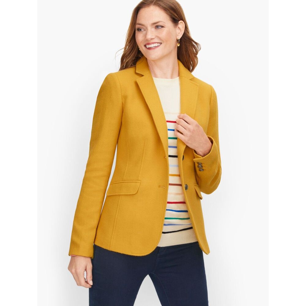 Talbots Golden Yellow Blazer